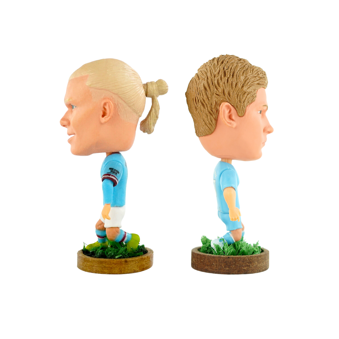 Haaland Y De Bruyne 2pack Figuras Edición Limitada Fanble
