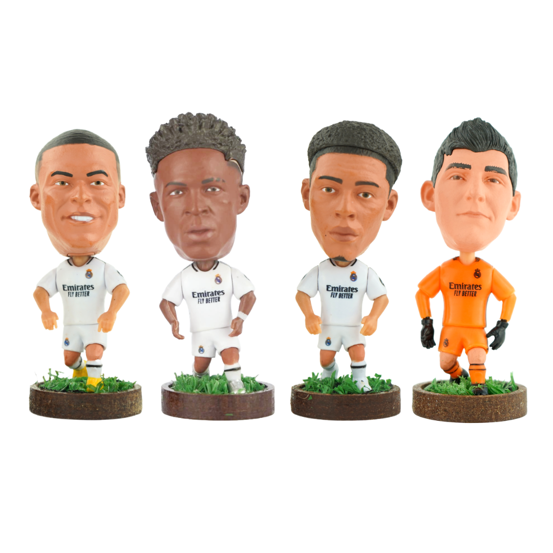 Real Madrid 4Pack Figuras Edición Limitada Fanble