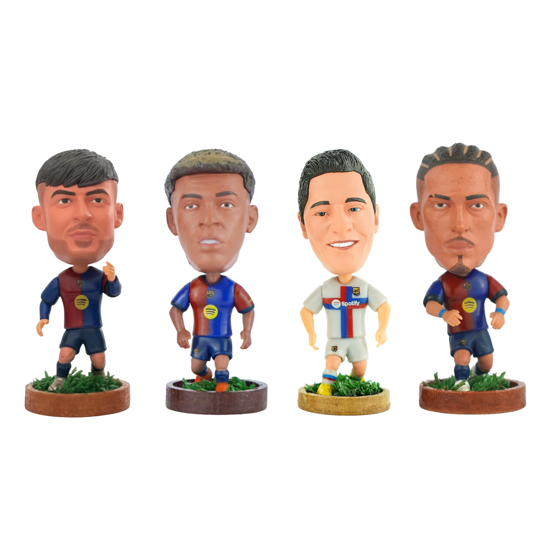 Barcelona 4Pack Figuras Edición Limitada Fanble