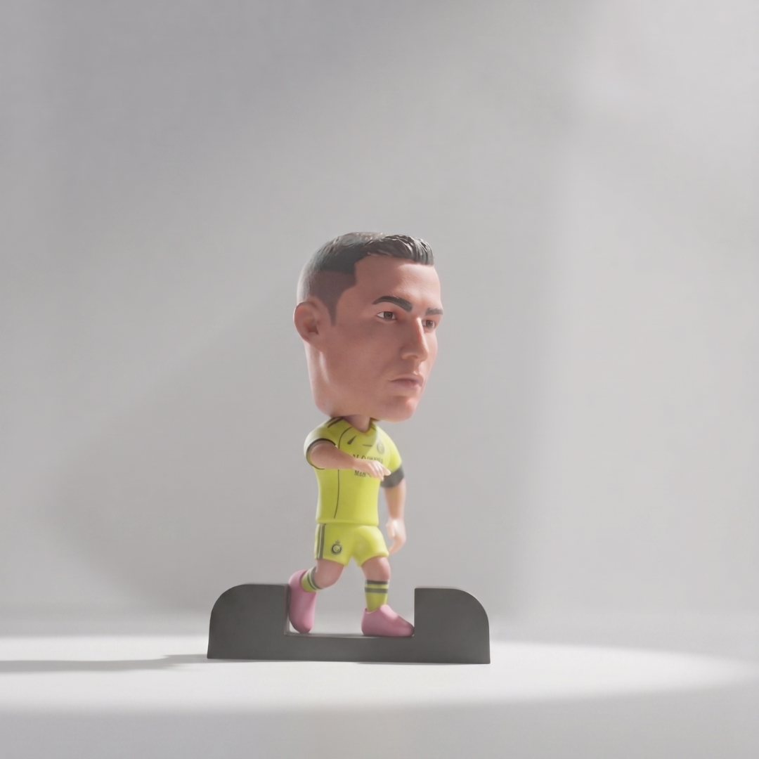 Cristiano Ronaldo - CR 7 El Bicho - Al Nassr - Frame Coleccionable 9×9 cm Fanble