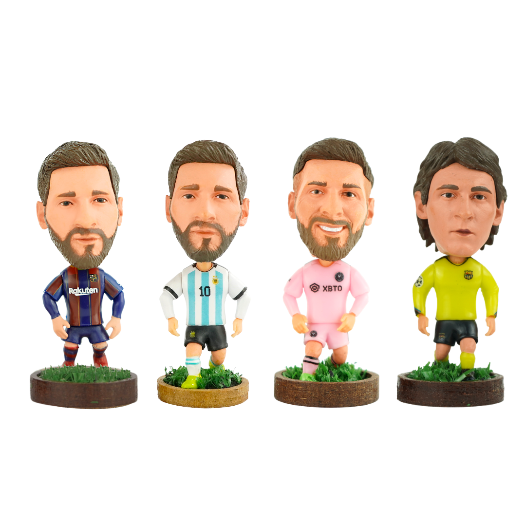Messi 4pack Figuras Edición Limitada Fanble