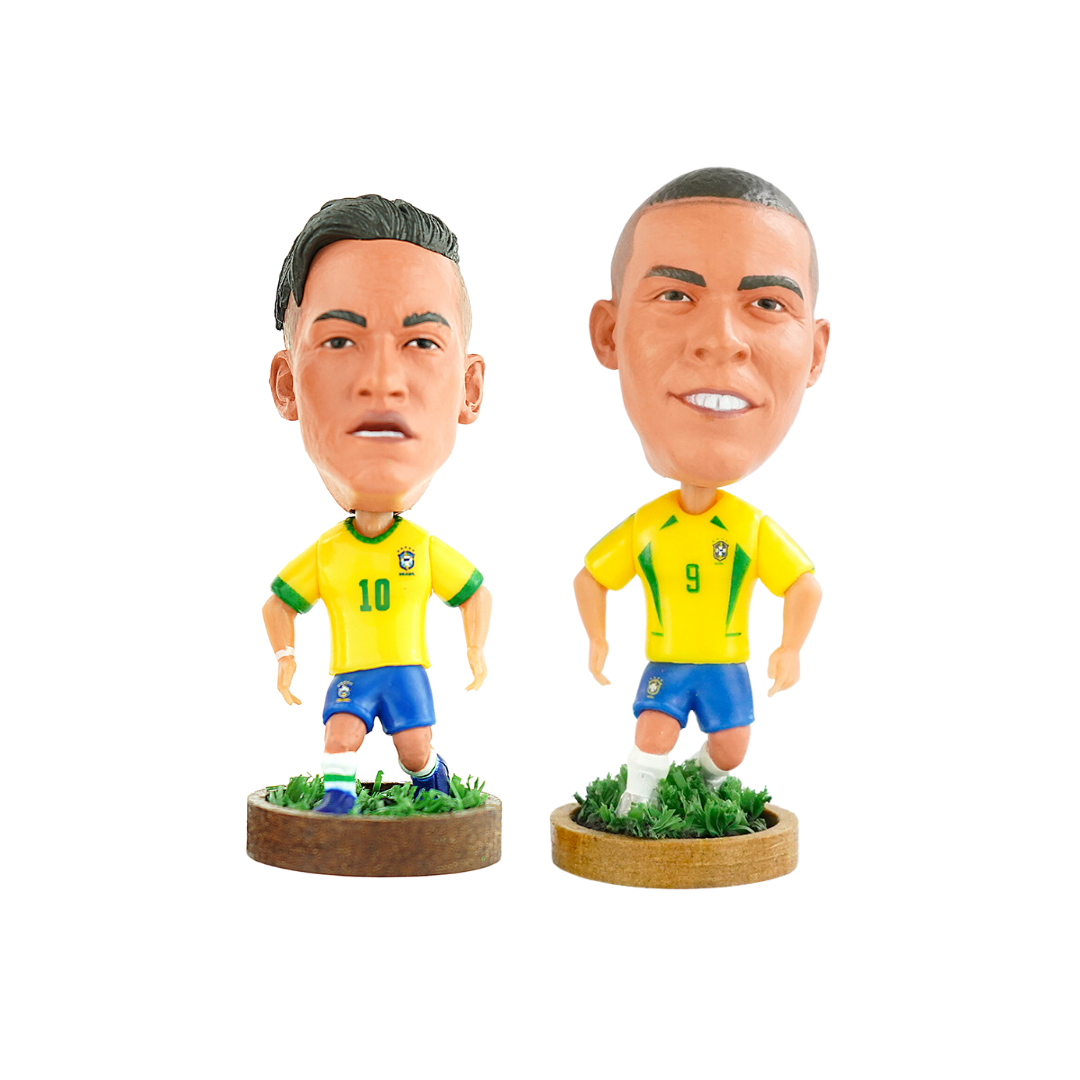 Neymar Y Ronaldo 2pack Brasil Figuras Edición Limitada Fanble