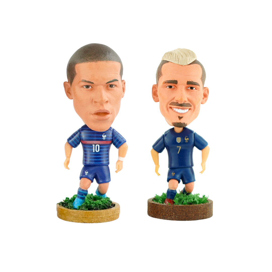 Mbappé Y Griezmann 2pack Figuras Edición Limitada Fanble
