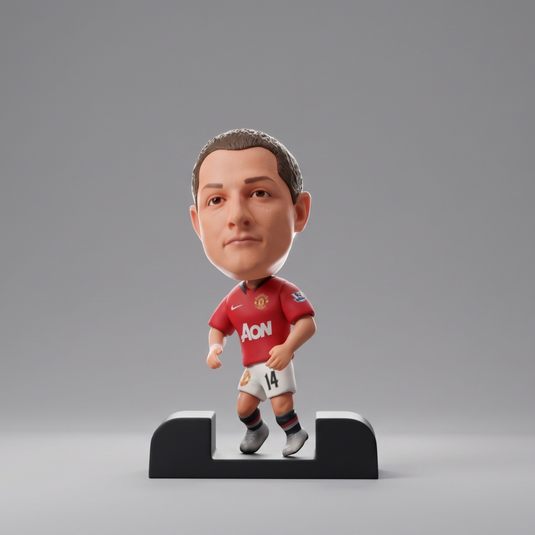 Chicharito Hernández - Super Sub - Manchester United 2011 - Frame Coleccionable 9×9 cm Fanble