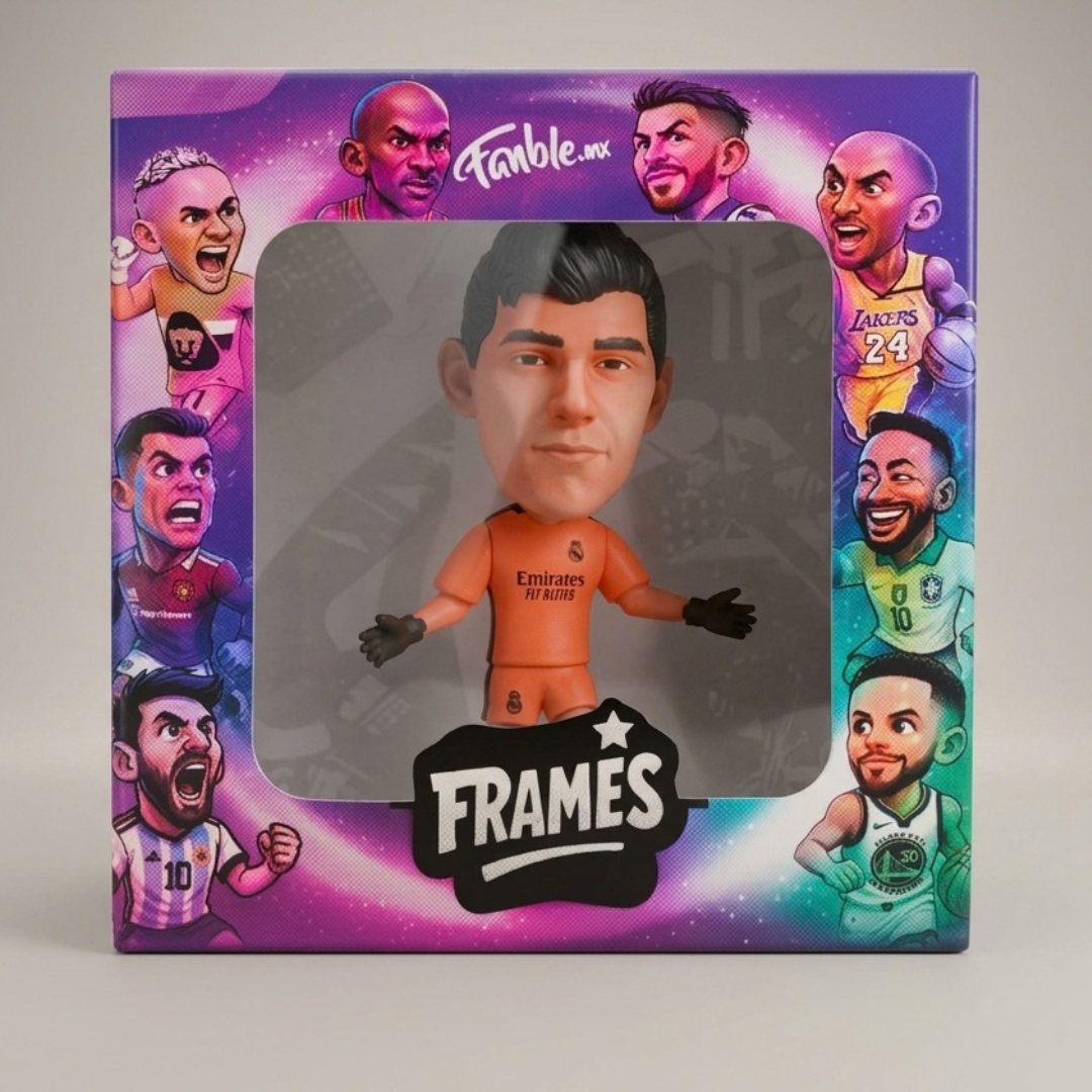 Thibaut Courtois - Leyenda - Real Madrid - Frame Coleccionable 9×9 cm Fanble
