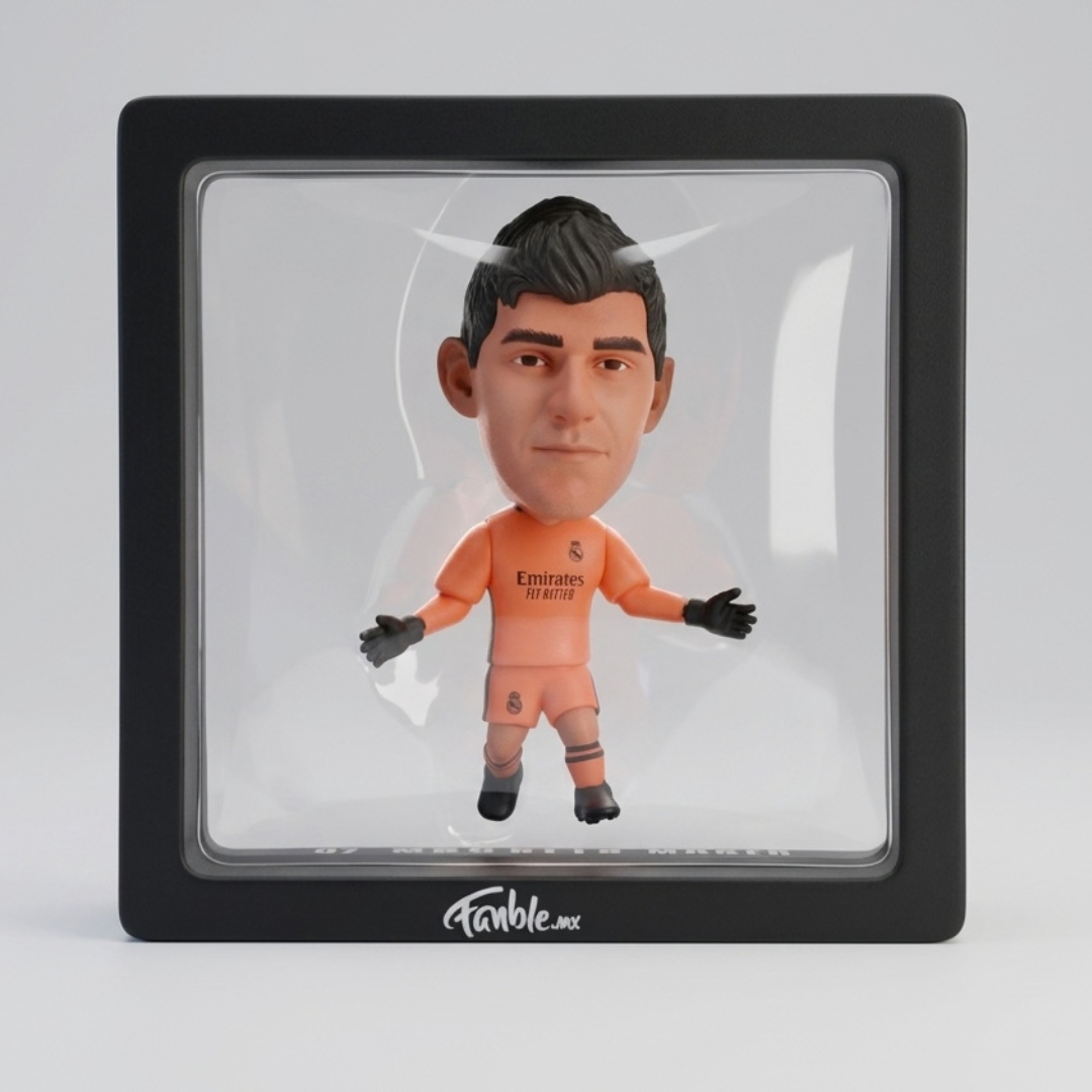 Thibaut Courtois - Leyenda - Real Madrid - Frame Coleccionable 9×9 cm Fanble