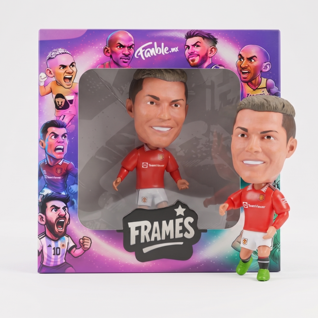 Cristiano Ronaldo - Last Dance - Manchester United - Frame Coleccionable 9×9 cm Fanble