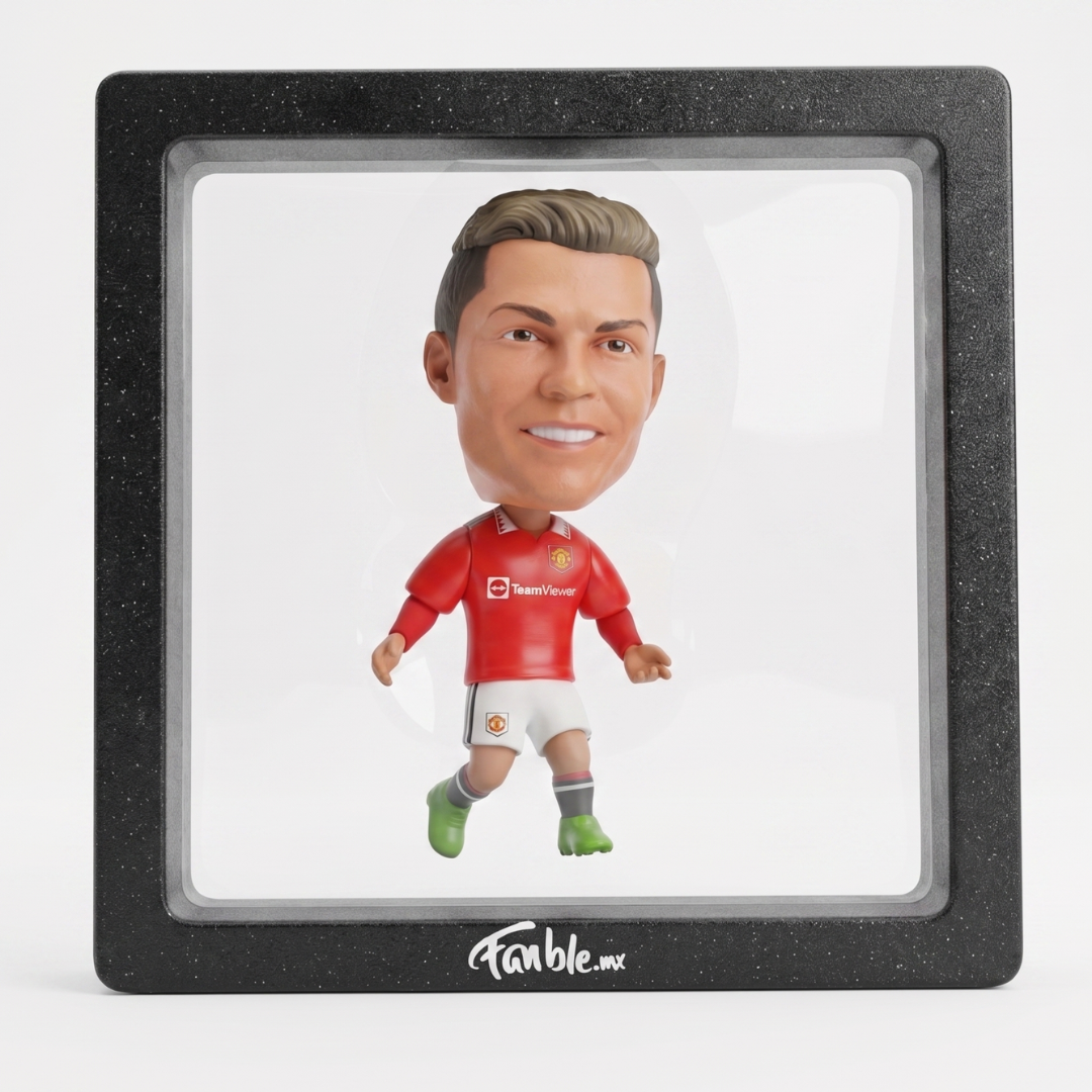 Cristiano Ronaldo - Last Dance - Manchester United - Frame Coleccionable 9×9 cm Fanble