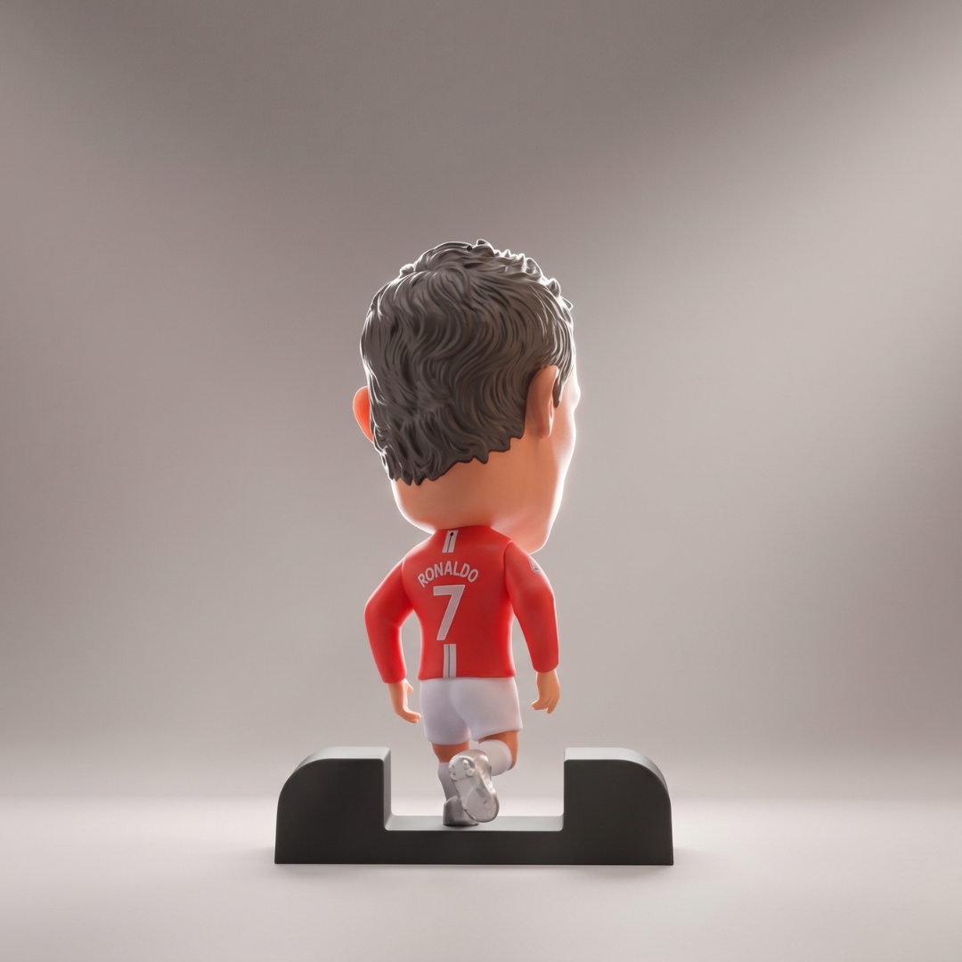 Cristiano Ronaldo - CR7 The Origin - Manchester United - Frame Coleccionable 9×9 cm Fanble
