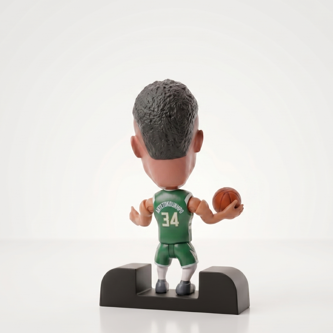 Giannis Antetokounmpo - Milwaukee Bucks -  Frame Coleccionable 9×9 cm Fanble