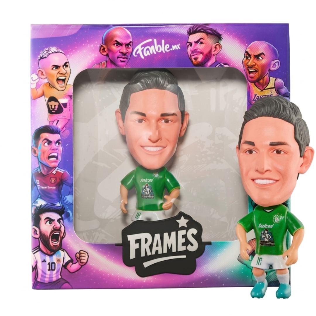 James Rodríguez - 10 La Fiera - León - Frame Coleccionable 9×9 cm Fanble