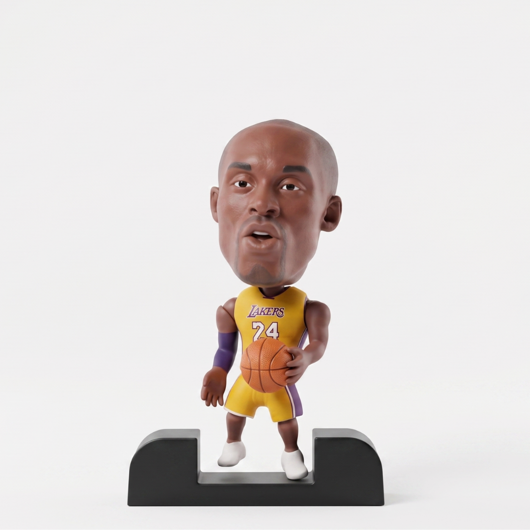 Kobe Bryant - Lakers - Yellow Kit - Frame Coleccionable 9×9 cm Fanble