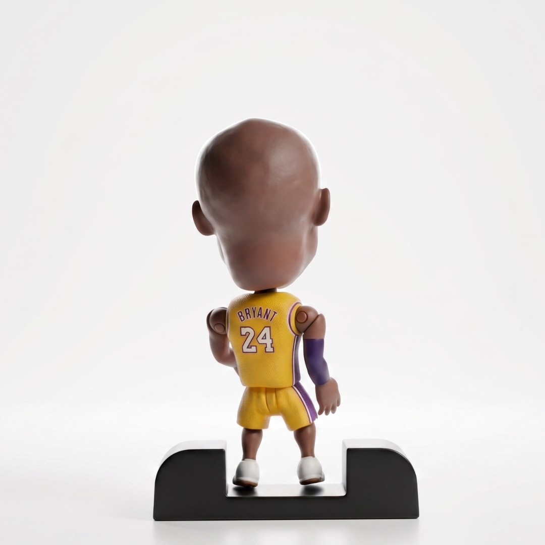Kobe Bryant - Lakers - Yellow Kit - Frame Coleccionable 9×9 cm Fanble