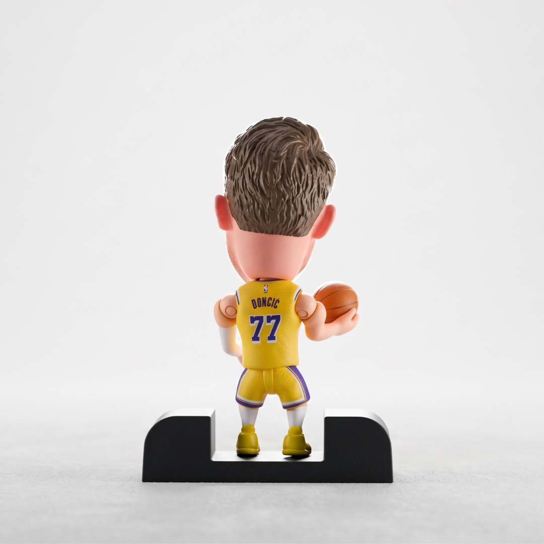 Luka Dončić - Lakers - Yellow Kit - Frame Coleccionable 9×9 cm Fanble