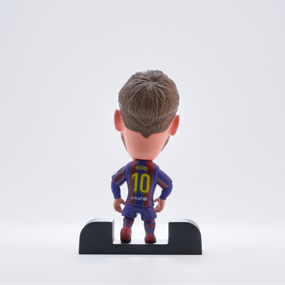 Lionel Messi Falso 9 - Barcelona - Frame Coleccionable 9×9 cm Fanble