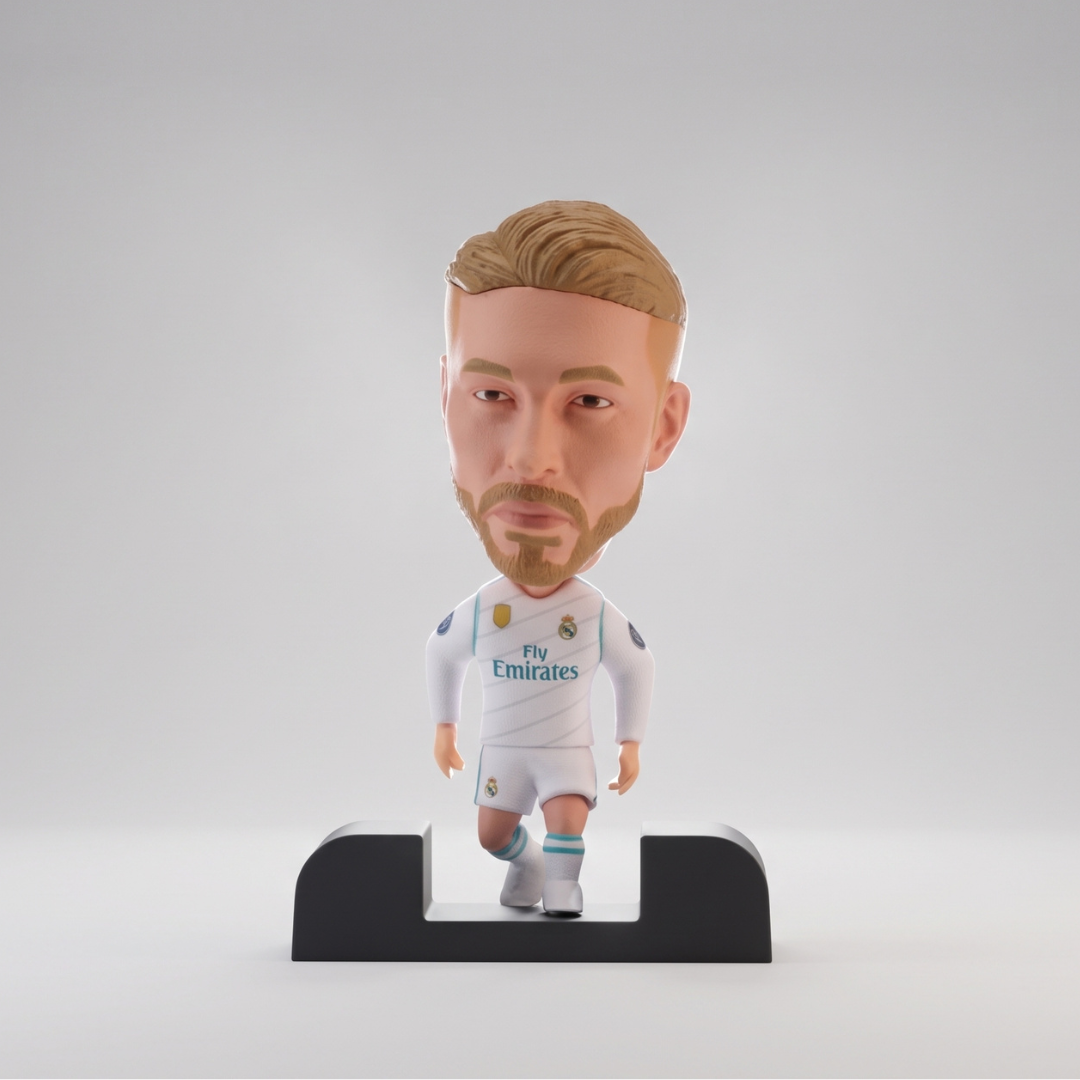 Sergio Ramos - Minuto 93 - Real Madrid - Frame Coleccionable 9×9 cm Fanble