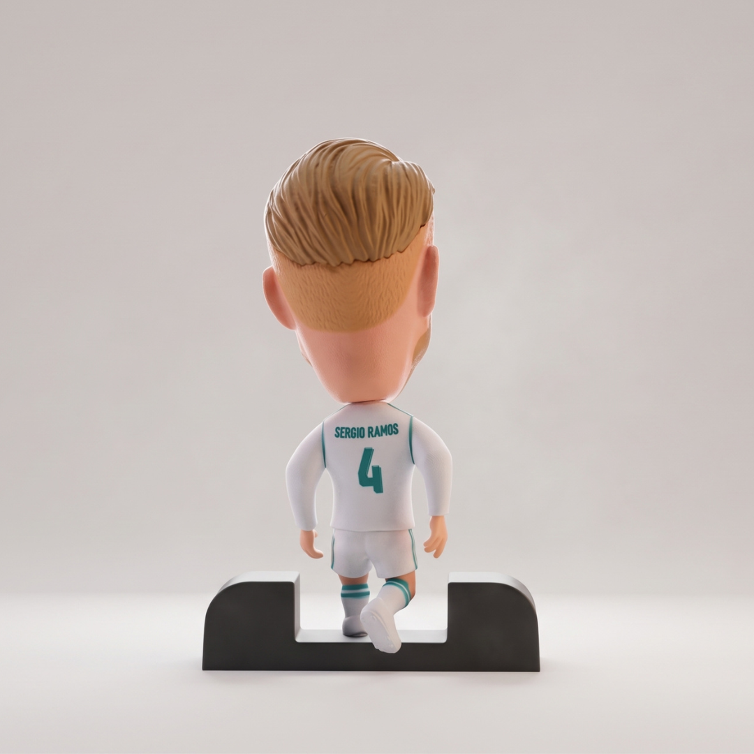 Sergio Ramos - Minuto 93 - Real Madrid - Frame Coleccionable 9×9 cm Fanble