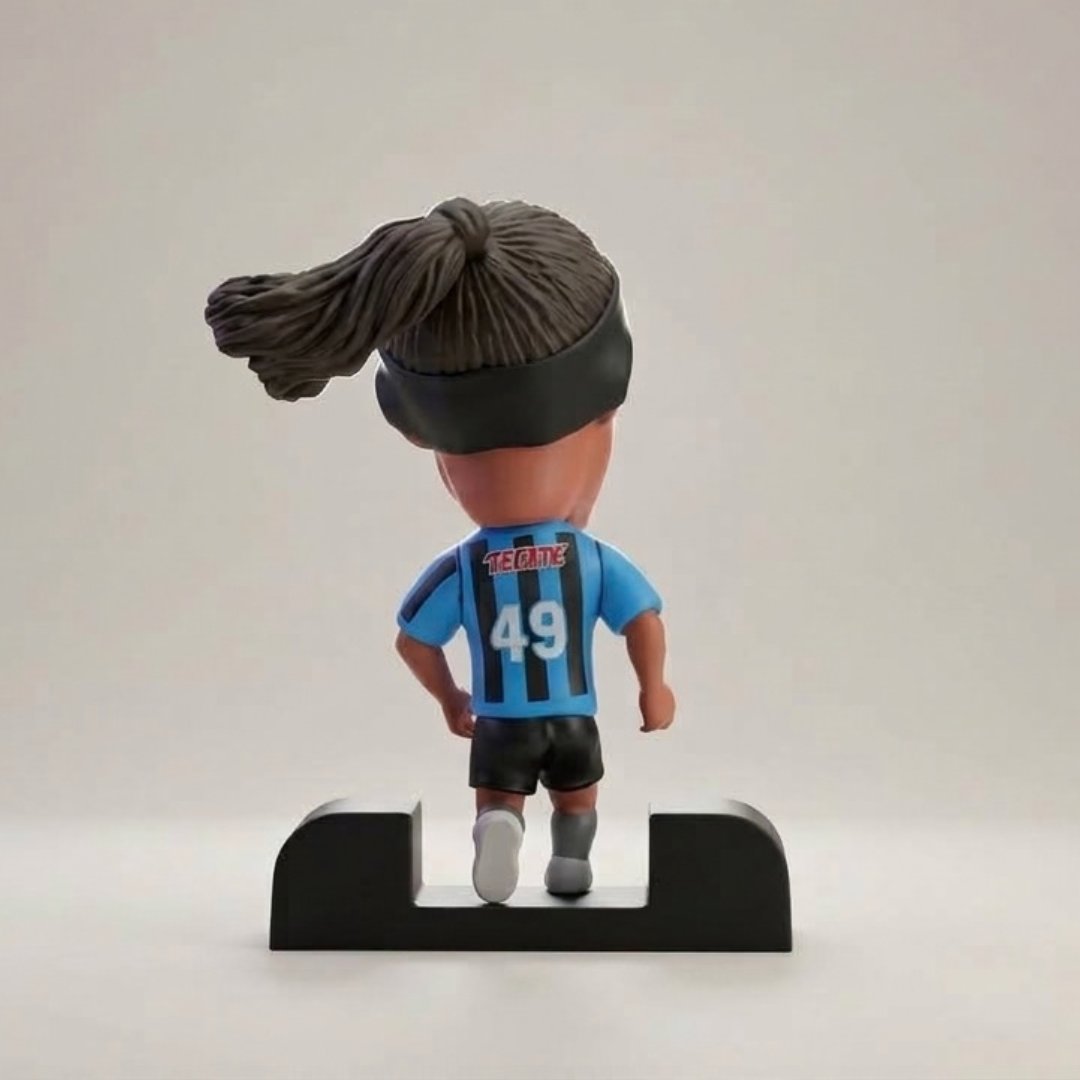 Ronaldinho - Dinho 49 - Querétaro - Frame Coleccionable 9×9 cm Fanble