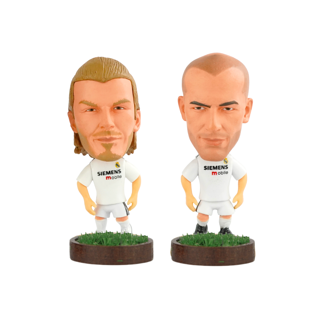 Zidane Y Beckham 2pack Figuras Edición Limitada Fanble