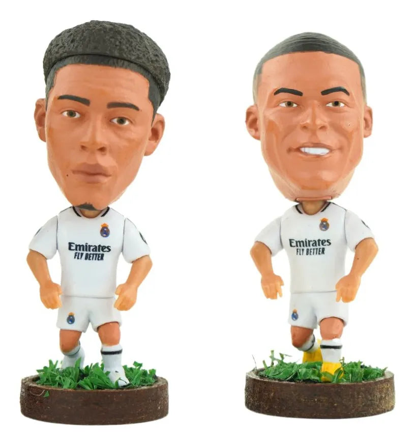 Mbappé Y Bellingham 2pack Real Madrid Figuras Edición Limitada Fanble